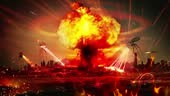 Walking alien vehicles attack the city, causing a nuclear explosion...