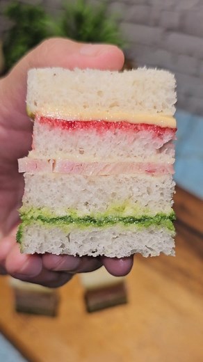 6.7K views · 12 reactions | Ribbon Sandwiches Ingredients: 4 slice...