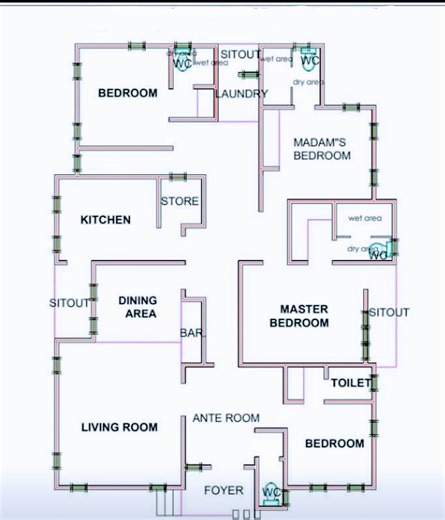 4 bedroom bungalow #everyoneactive | Dynamic Engineering Services