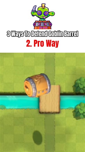 Pro Placements to Defend Goblin Barrel Instantly!✅|#clashroyale #goblin