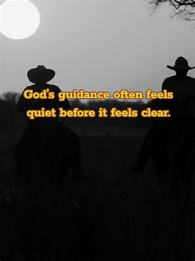 God’s guidance often feels quiet #god #quote #mindset #godsplan #godlovesyou