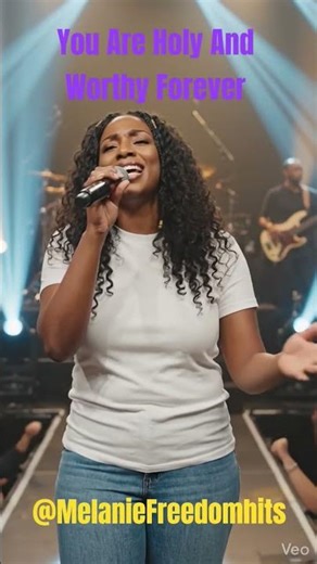 You are holy and worthy forever #faith #praiseleader #music # #singer #jesus #revival #gospelmusic