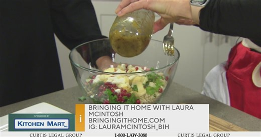 Laura McIntosh - Making a tasty Fall Orzo Salad