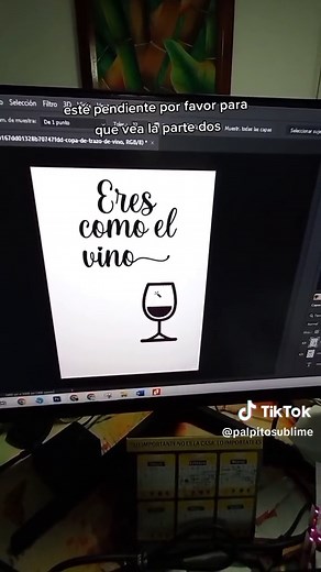 Personaliza tu botella de vino - Parte 1