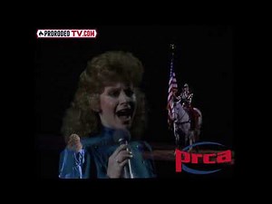 NFR 1984 Reba McEntire Sings The National Anthem