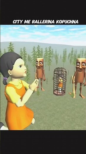 Ballerina kopuchna City 🏙️ Destroyed Indian bike driving 3d / #shorts #ytshorts #gaming #shortsfeed