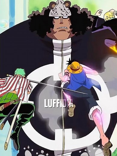 Luffy, Zoro and Sanji combine attacks against Pacifista cyborg 🔥💀 | One Piece Ep.402 #shorts #anime