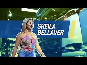 Sheila Bellaver, caminhoneira e YouTuber na Fenatran | BRC