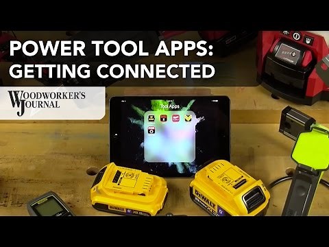 Connecting Power Tools with Free Downloadable Apps