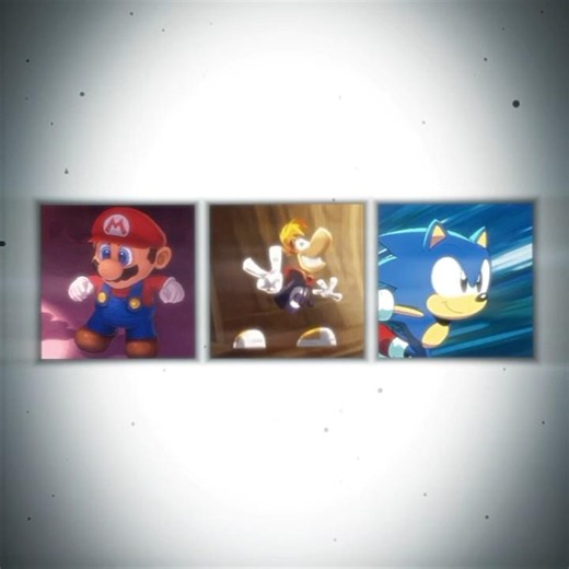 Super Mario + Rayman + Sonic Edit #raymanlegends #raymanorigins #sonicthehedgehog #supermariobros