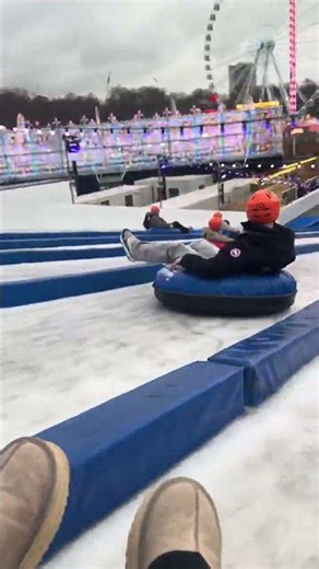The Ice Slide at Winter wonderland, Hyde Park