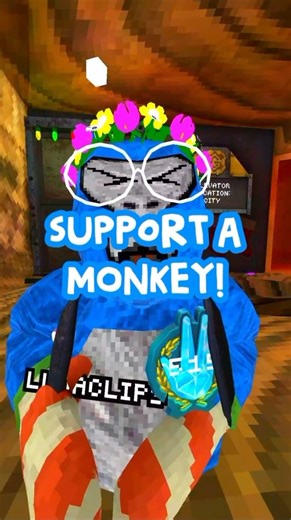 Support A Monkey V4 #supportamonke @_@_GorillaTagVRgorillatag #gorillatagquest #vr #gtagvr #gtag