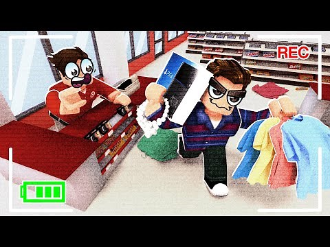 STEALING from a ROBLOX TARGET STORE