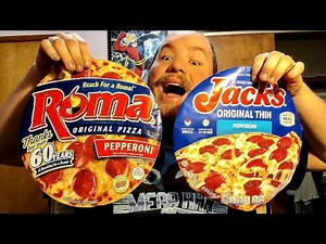 Brandon's Sampler Platter: Jack's VS Roma, Battle of the Cheap Frozen Pizzas