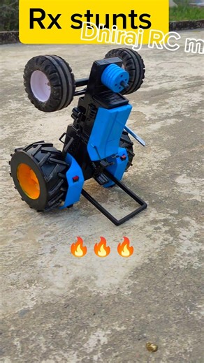Rx tractor stunt first in world Diy project RC tractor Keise banenge Rx sonilaka tractor #Song Rx