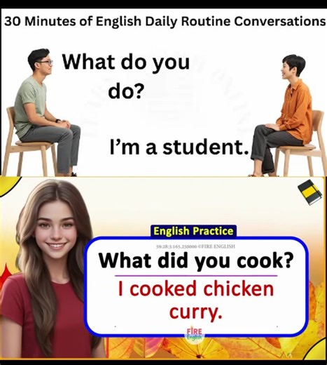 20K views · 645 reactions | English Speaking Practice With Spoken English Learning Videos || Easy to learn English Speaking #Amazing #EnglishLearning #tiktok | Learn English | Facebook