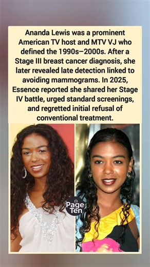 Ananda Lewis Cancer Reality: Don’t Skip Screenings #anandalewis #shorts