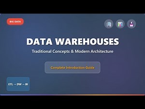 Data Warehousing for Beginners: Concepts, Architecture & ETL Explained!