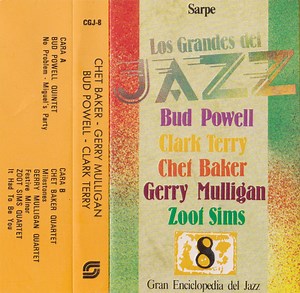 Chet Baker, Gerry Mulligan, Bud Powell, Clark Terry, Zoot Sims - Los Grandes Del Jazz 8