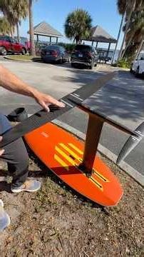 Light wind wingfoil set up with slingshot one lock foil #wingfoil #foiling ‪@slingshotsports‬