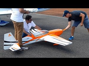 Big RC Plane Extra 300LP Taking Off, Flying and Landing Video | Revolution Aircraft RC