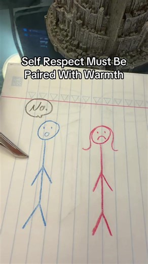 Self-respect without warmth feels cold. Warmth without self-respect feels weak. The healthiest presence holds both — clear boundaries with a good heart. People trust those who can be kind without being walked over. Strength and warmth together create real connection. For deeper breakdowns, check out my YouTube. Join my Discord community. #SelfRespect #HealthyConnection #PersonalGrowth