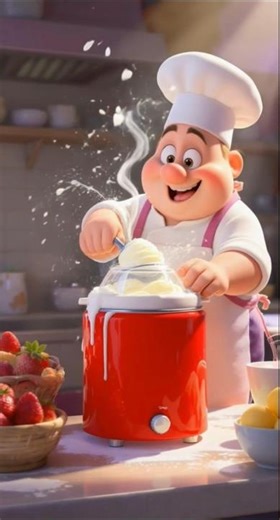 “Cute Chef Animation | Happy Cartoon Cook in Kitchen ✨" l #cartoonchef #cutechef #animationvideo