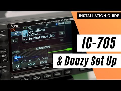 IC-705 and Doozy Set Up Tutorial