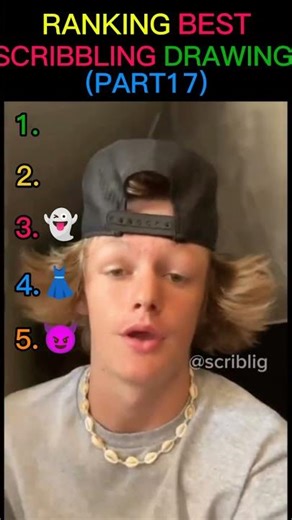 Crazy Scribble Art – PART 17 🎨🔥 | Watch This Drawing Come Alive