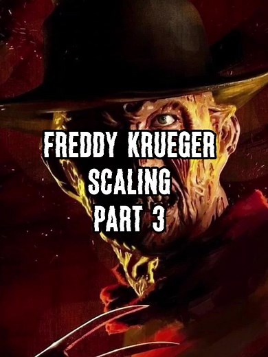 Freddy krueger Scaling p3 #freddykrueger #anightmareonelmstreet #Scale #powerscanling #Comic