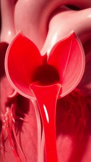 Heart valve explained l tricuspid valve l 3d animation #shortvideo #heart #ventricular