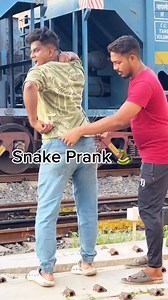 3M views · 57K reactions | Video by Sourav Prank on snake prank - 2. #fbreelsvideo #comedy #funnyvideos #prankonpublic #publicreaction | Sourav Prank | Facebook