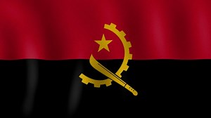 Angola, Flag, Africa, Symbol