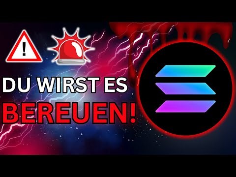 🚨SOLANA 169$ CRASH: Wie TIEF Kann $SOL Fallen?! (SO Musst Du JETZT Handeln)