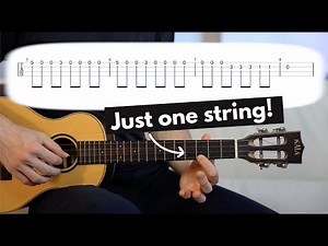 A Beautiful One-String Melody on Tenor Ukulele