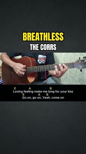 Breathless - The Corrs | Easy Guitar Tutorial