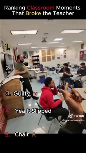 Ranking Classroom Moments That Broke the Teac