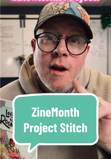 Stitch this with your ZineMonth Project! #indiedesigner #Zinemonth #ttrpg #dnd