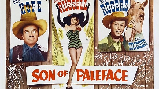 Son of Paleface 1952 with Bob Hope, Jane Russell and Roy Rogers