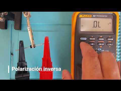 Como medir un Diodo con multimetro