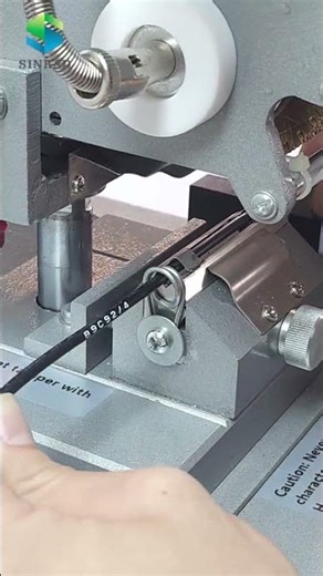 Cable wire hot stamping printing machine.Wire marking machine.