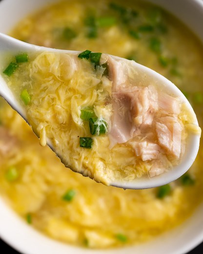 180K views · 4.4K reactions | How to make egg drop chicken soup at home | Marion Grasby | Facebook