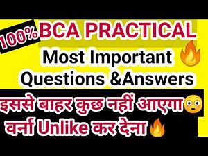 Ignou Bcsl 013 (Lab) Important for Bca 1st Semester | Ignou Assignment