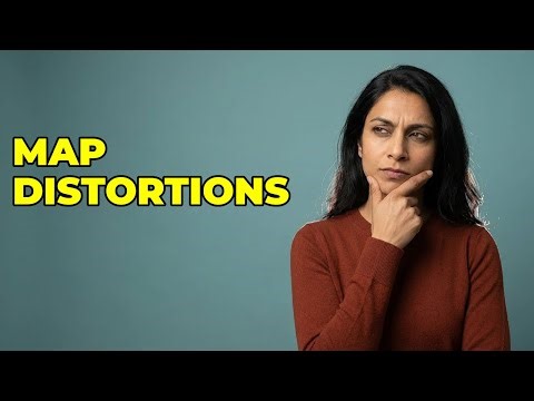 What Distortions Do Equidistant Projections Introduce?