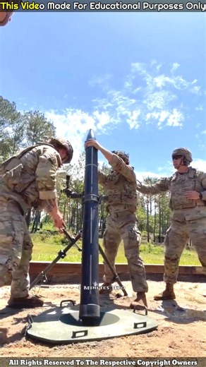 How Does a Mortar Launcher Work ? #shorts