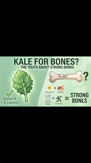 Can kale really fix weak bones? 🥬