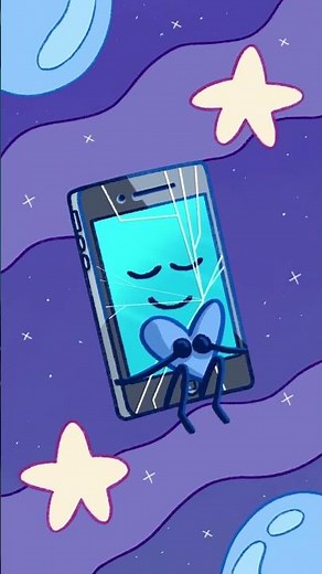 Sweet Dreams // MePhone4 floating in space #inanimateinsanity #mephone4 #animation