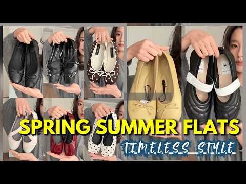 Spring Summer Flats Collection 🌸 Comfortable & Stylish Everyday Shoes
