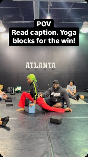 Wade Bryant + Flexibility + Technique Trainer on Instagram: "Yoga blocks when stretching are a game changer! Using yoga blocks while practicing splits can be incredibly beneficial, especially if you’re working on your flexibility. Here are a few reasons why incorporating blocks can help: 1. Support and Stability: Blocks can provide extra support, allowing you to feel more stable in the pose. This can be especially helpful if you’re not quite at full depth yet, as they can help you maintain your 