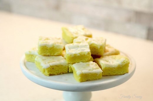 Easy Lemon Brownies You'll Love (Made From Cake Mix)